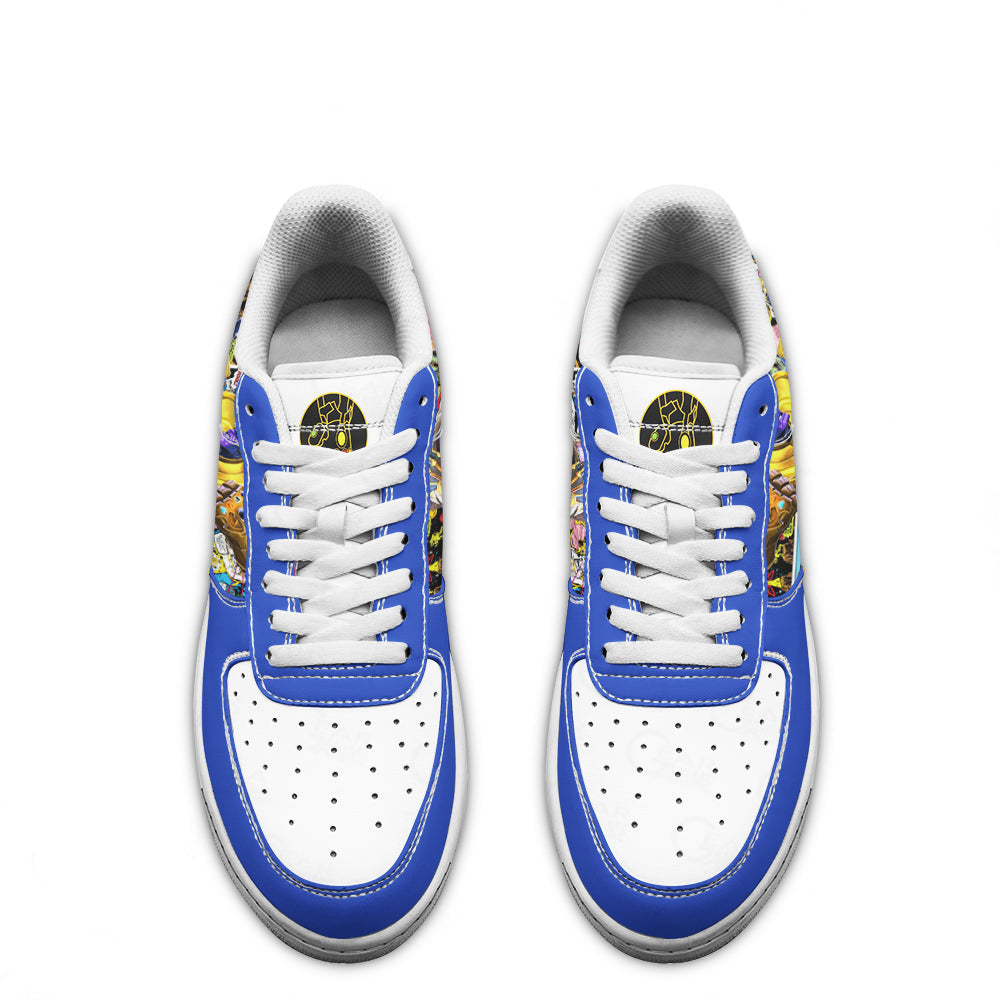 Thanos Air Sneakers Custom Superhero Comic Shoes