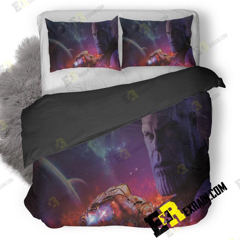 Thanos Avengers 8K 0K 3D Customized Duvet Cover Bedding Set