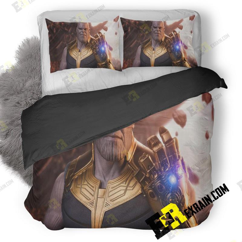 Thanos Avengers Infinity 3D Customized Duvet Cover Bedding Set