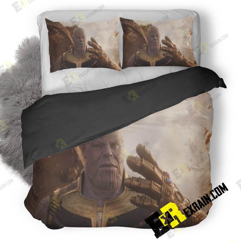 Thanos Avengers Infinity War M3 3D Customized Duvet Cover Bedding Set