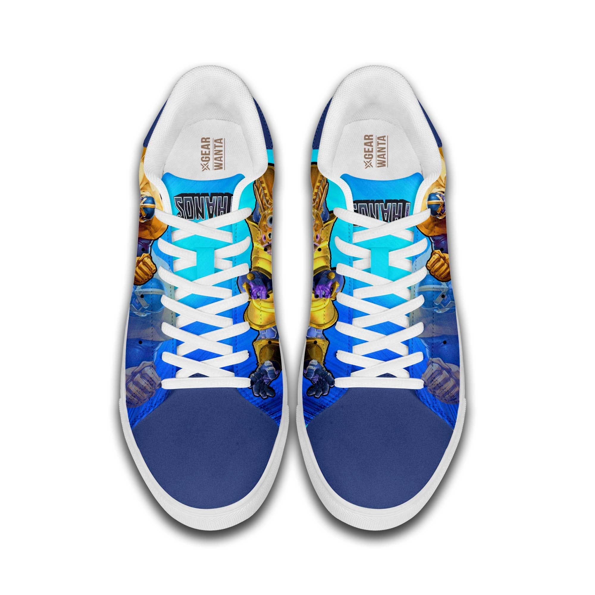 Thanos Custom Skate Shoes For Comic Fans