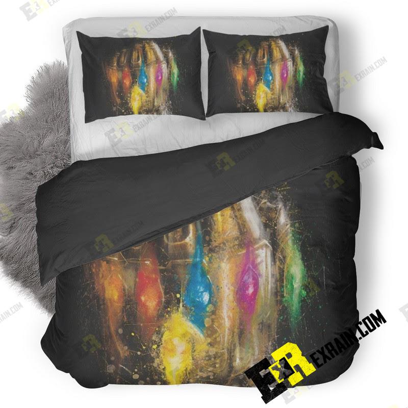 Thanos Gauntlet Avengers Endgame 6N 3D Customized Duvet Cover Bedding Set