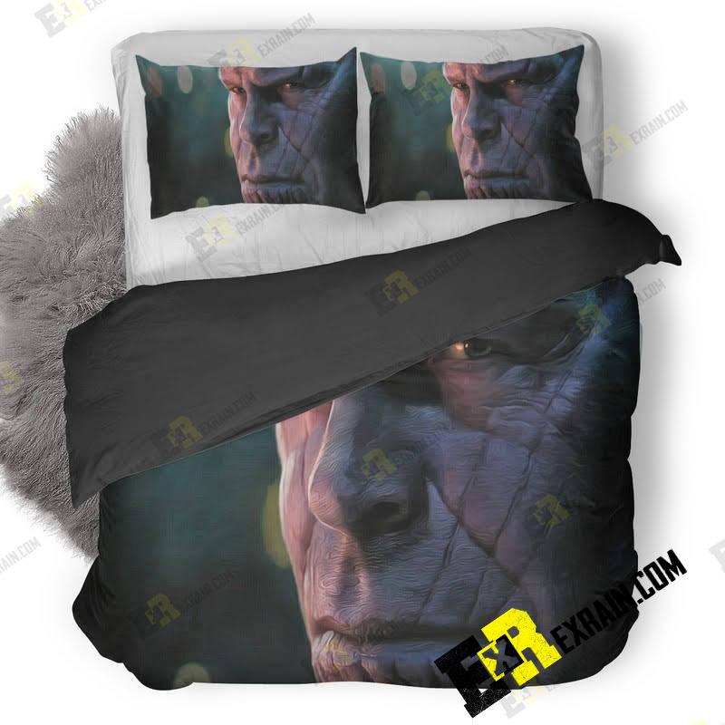 Thanos In Avengers Infinity War 3D Customized Duvet Cover Bedding Set