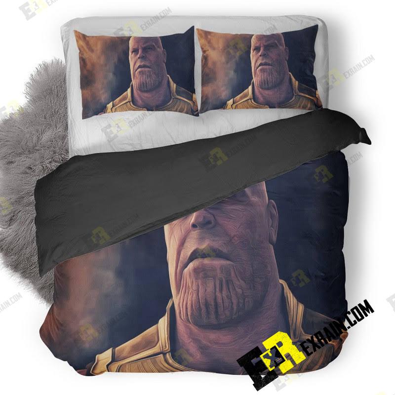 Thanos In Avengers Infinity War 3D Customized Duvet Cover Bedding Set