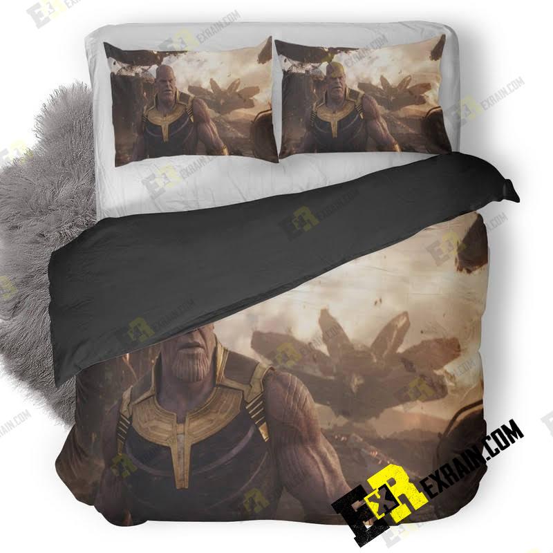 Thanos In Avengers Infinity War Pp 3D Customized Duvet Cover Bedding Set