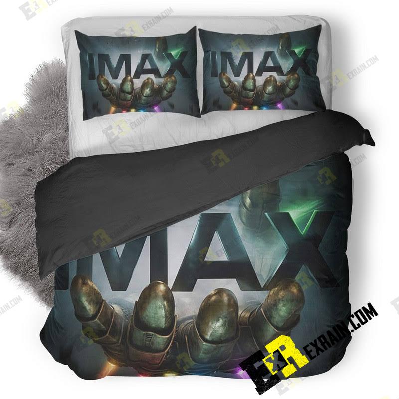 Thanos Infinity Gauntlet Imax Poster Dm 3D Customized Duvet Cover Bedding Set