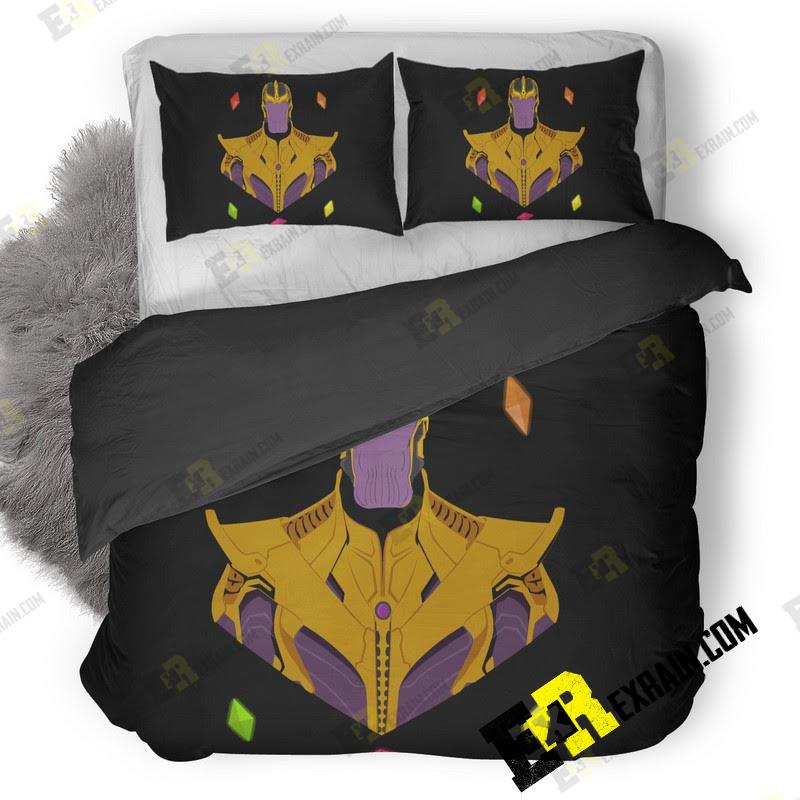 Thanos Infinity Stone Pop Art Ex 3D Customized Duvet Cover Bedding Set