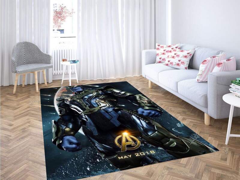 Thanos Infinity War Carpet Rectangle Rug