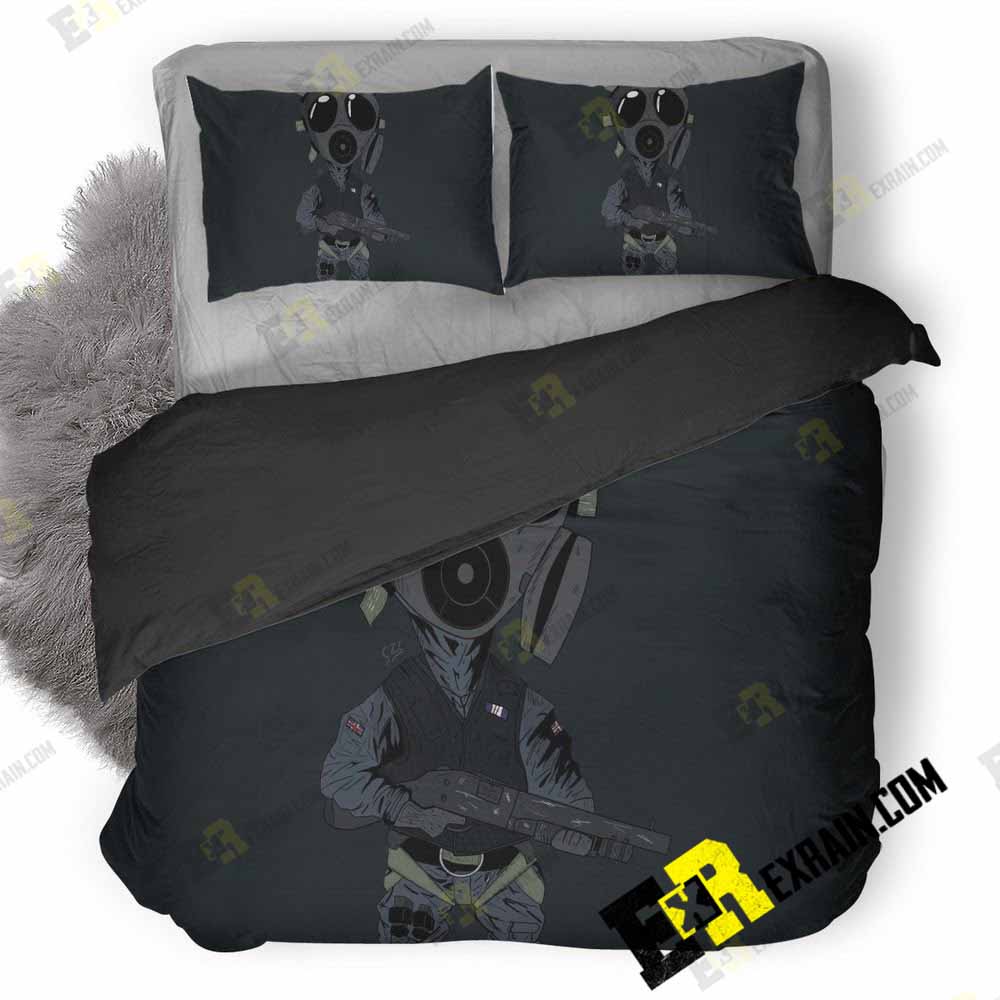 Thatcher Rainbow Six Siege 3D Customized Duvet Cover Bedding Set
