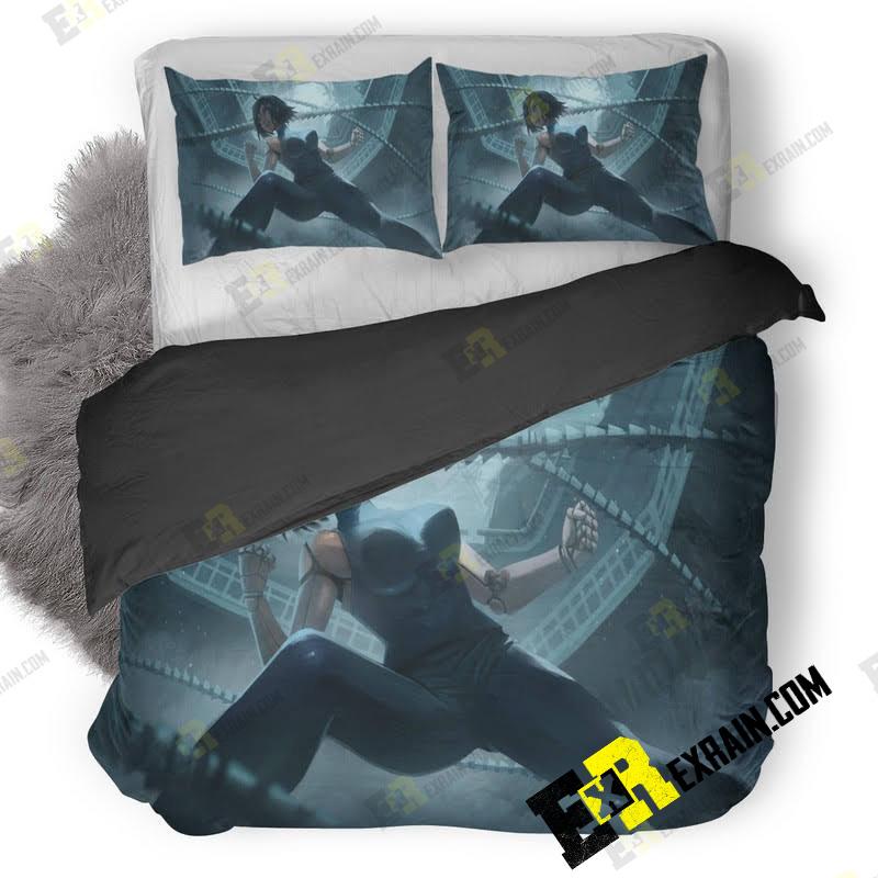 The Alita Battle Angel Art Mb 3D Customized Duvet Cover Bedding Set