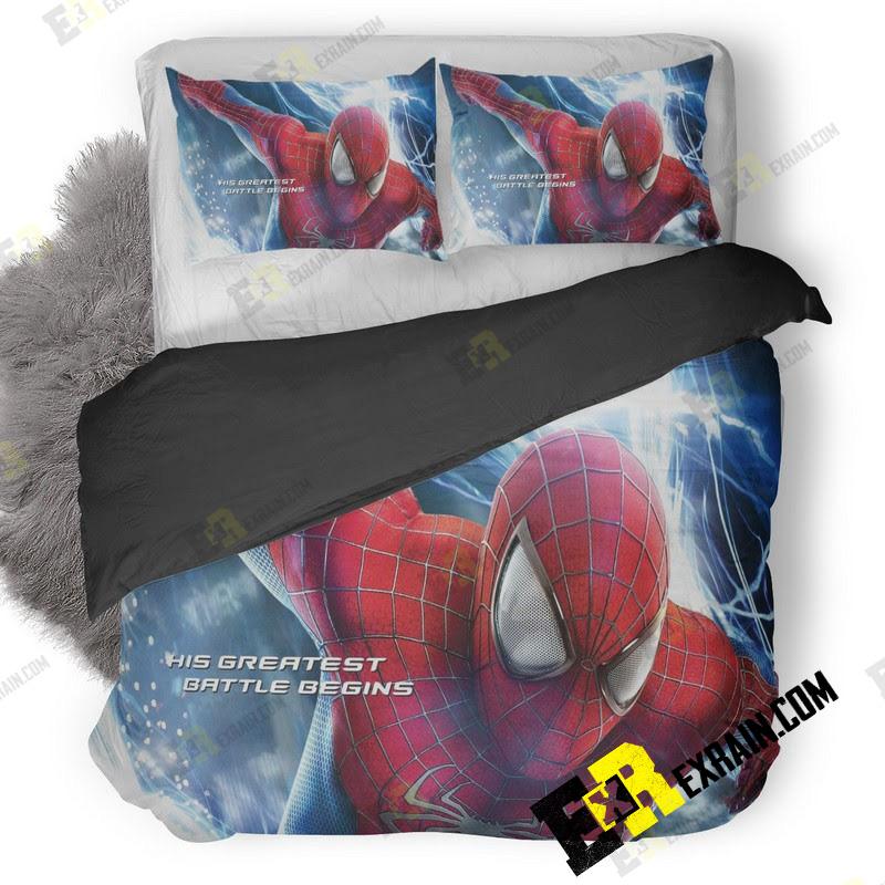 The Amazing Spider Man Movie 3D Customized Duvet Cover Bedding Set