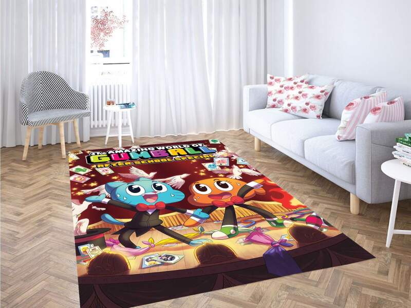 The Amazing World Of Gumball After School Special Carpet Rectangle Rug