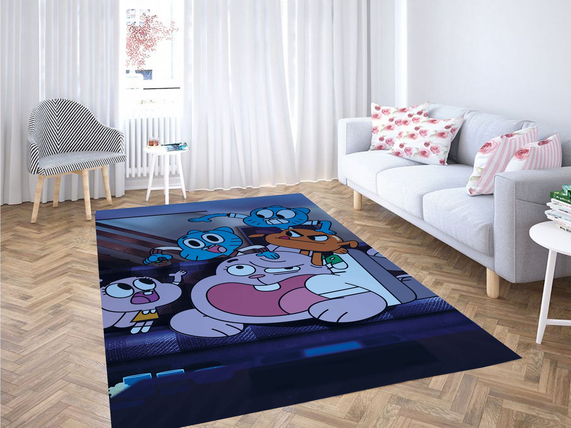 The Amazing World Of Gumball Best Scene Carpet Rectangle Rug