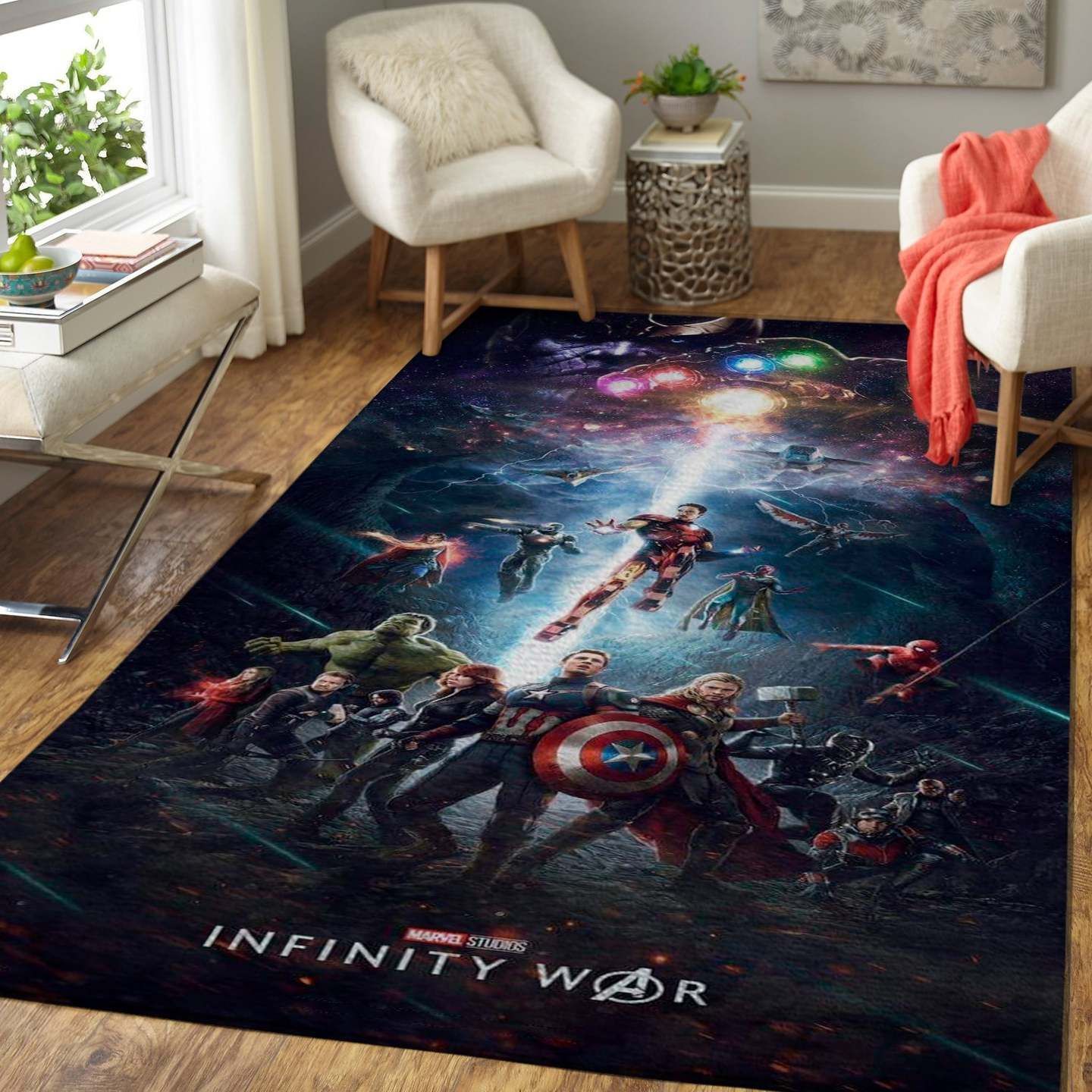 The Avengers Infinity War Rectangle Rug – Custom Size And Printing
