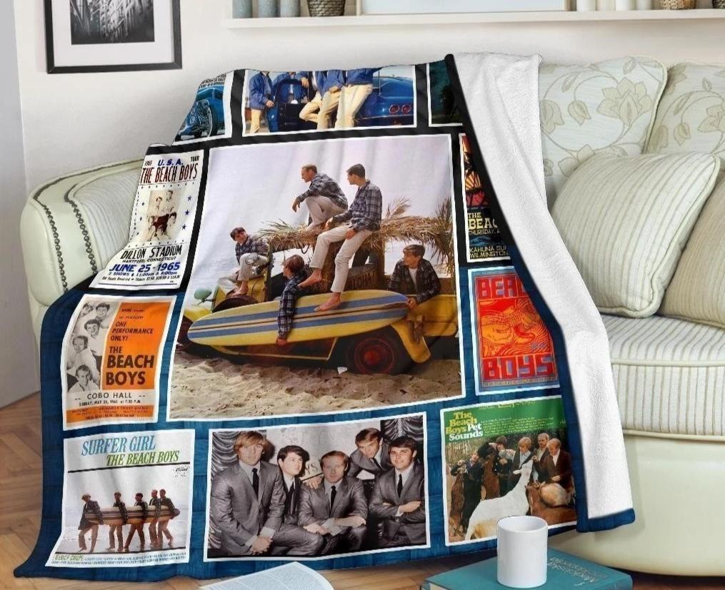 The Beach Boys Fleece Blanket