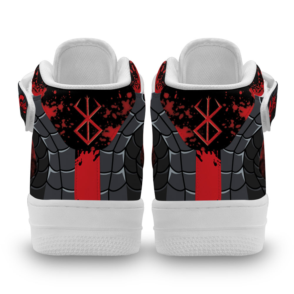 The Berserker Armor Sneakers Air Mid Custom For Berserk Fans