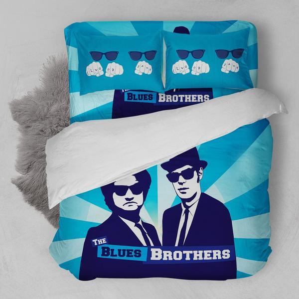 The Blues Brothers 3D Customized Duvet Cover Bedding Set