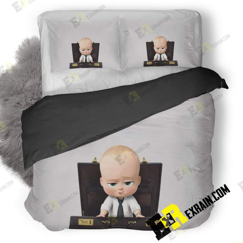 The Boss Baby Animated Movie Hd 3D Customized Duvet Cover Bedding Set