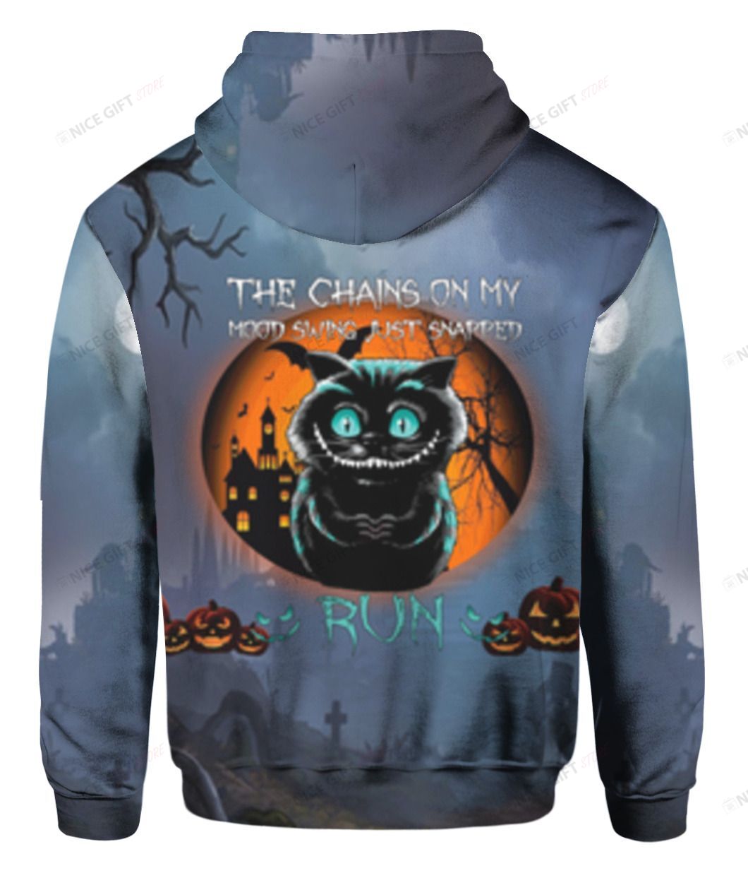 The Chains On My Mood Swing Just Snapped Run 3D Hoodie Gift For Fans