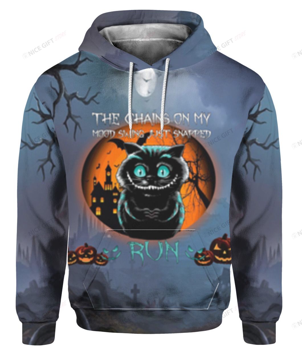 The Chains On My Mood Swing Just Snapped Run 3D Hoodie Gift For Fans