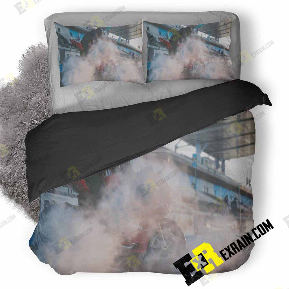 The Crew Ducati Panigale R Burnout 3K 3D Customized Duvet Cover Bedding Set