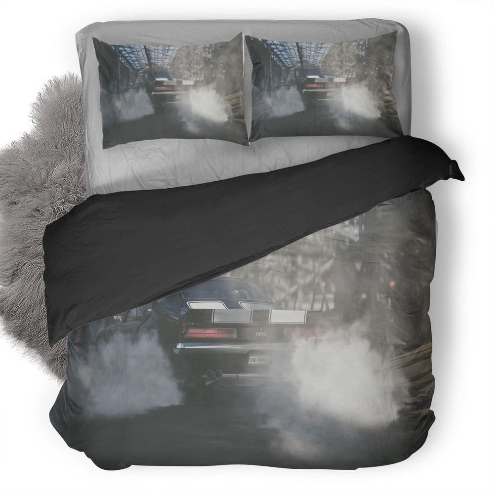 The Crew First Fight 1969 Camaro Rs 3D Customized Duvet Cover Bedding Set
