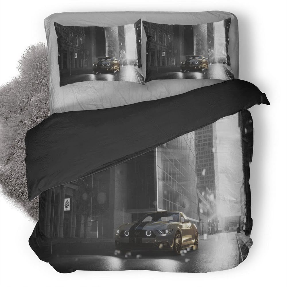 The Crew Ford Mustang 3D Customized Duvet Cover Bedding Set