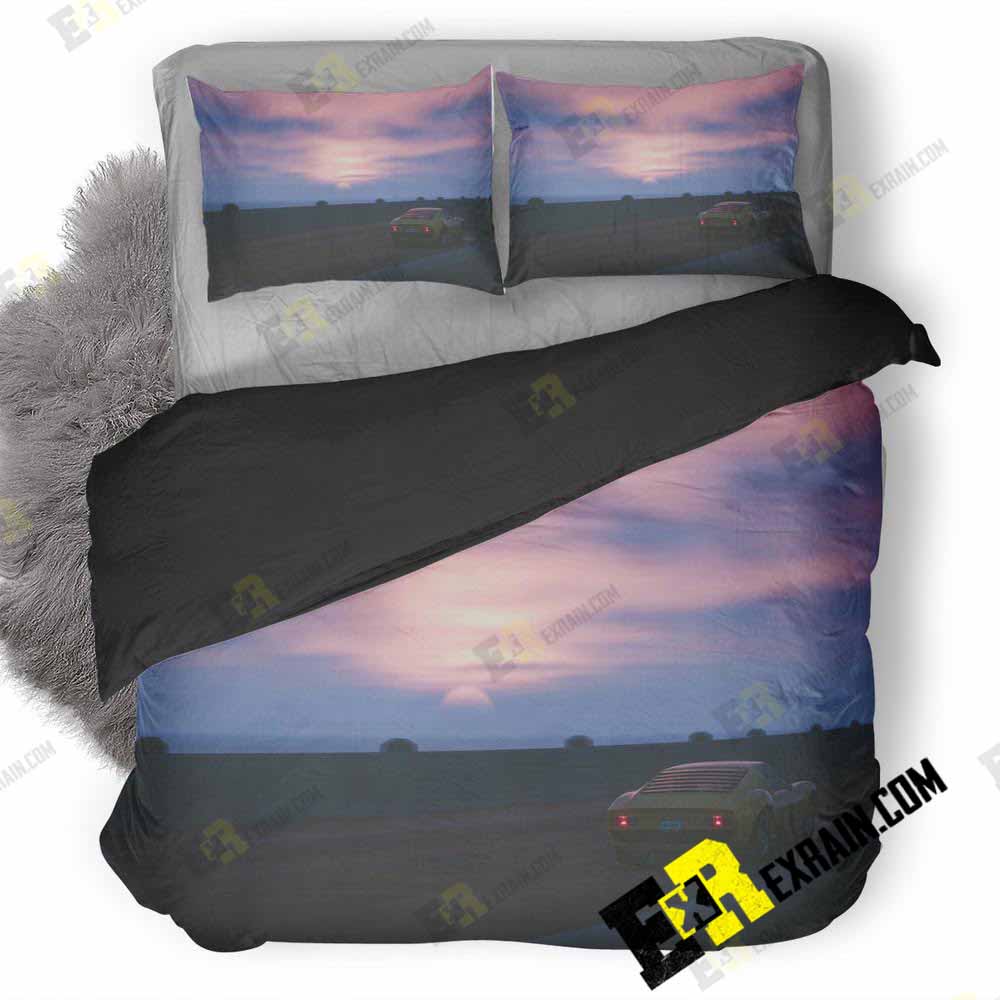 The Crew Lamborghini Miura Sv Ue 3D Customized Duvet Cover Bedding Set