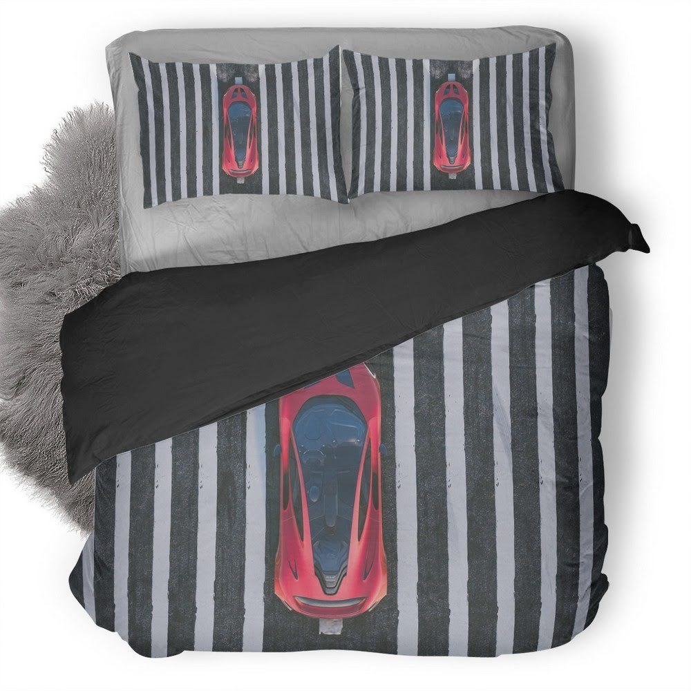 The Crew Mclaren P1 3D Customized Duvet Cover Bedding Set