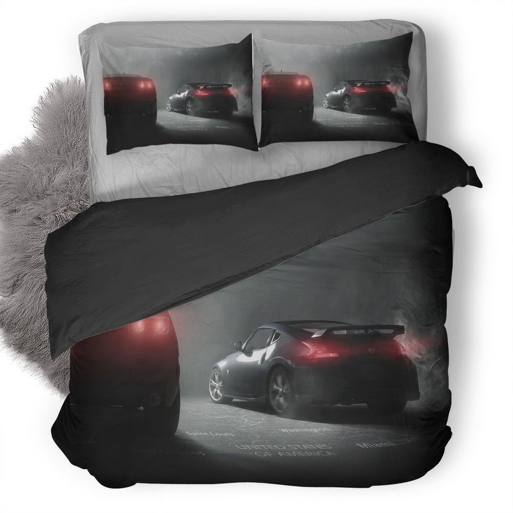 The Crew Nissan 370Z 3D Customized Duvet Cover Bedding Set