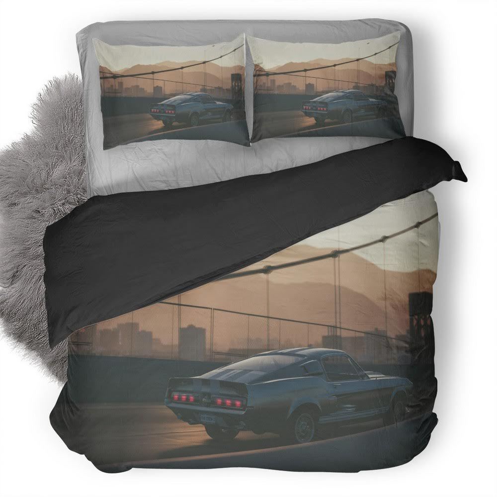 The Crew Vintage Car 3D Customized Duvet Cover Bedding Set