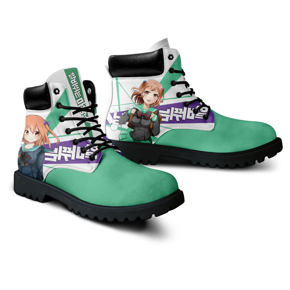 The Devil is a Part-Timer Chiho Sasaki Boots Anime Custom Shoes