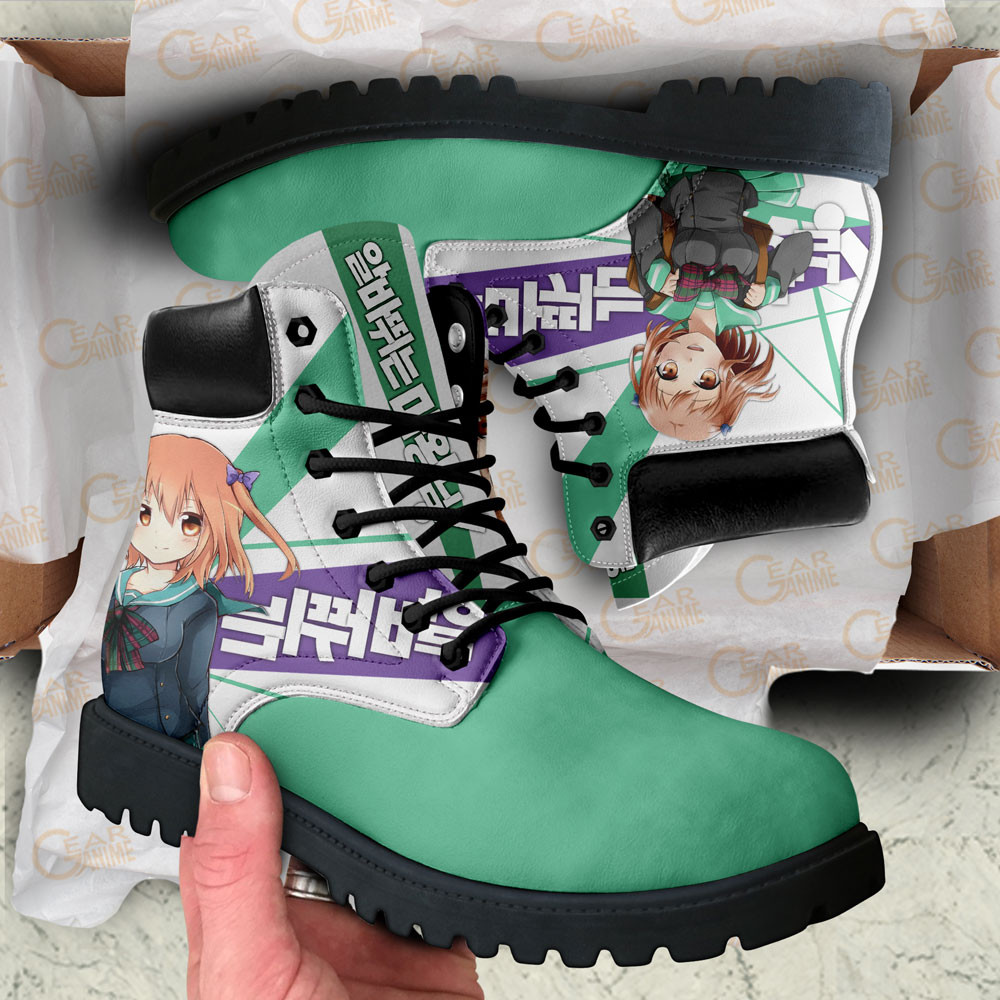The Devil is a Part-Timer Chiho Sasaki Boots Anime Custom Shoes