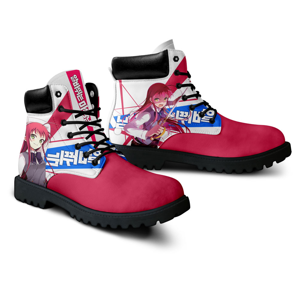 The Devil is a Part-Timer Emi Yusa Boots Anime Custom Shoes