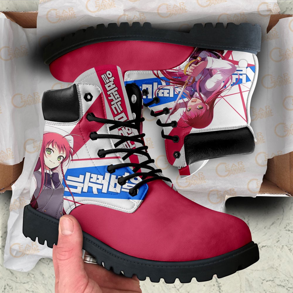 The Devil is a Part-Timer Emi Yusa Boots Anime Custom Shoes