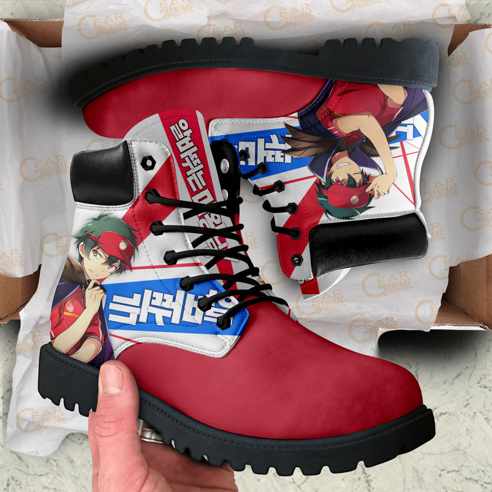 The Devil is a Part-Timer Sadao Maou Boots Anime Custom Shoes
