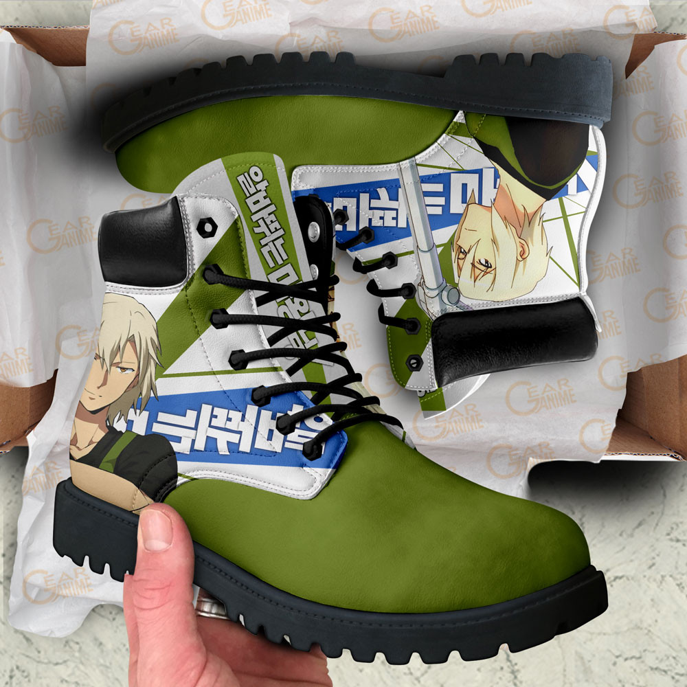 The Devil is a Part-Timer Shiro Ashiya Boots Anime Custom Shoes