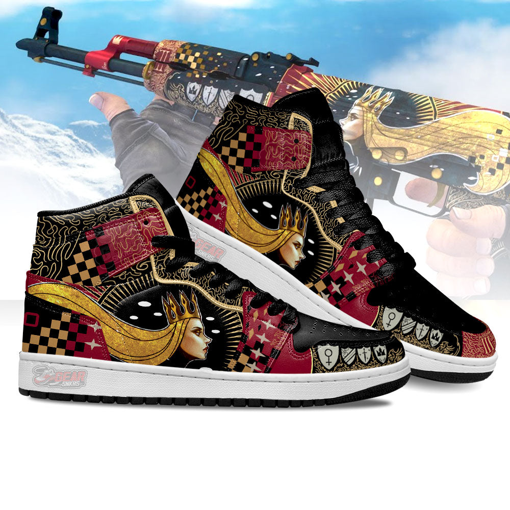 The Empress Counter-Strike Skins JD Sneakers Shoes For Fans, Air Jordan Hightop