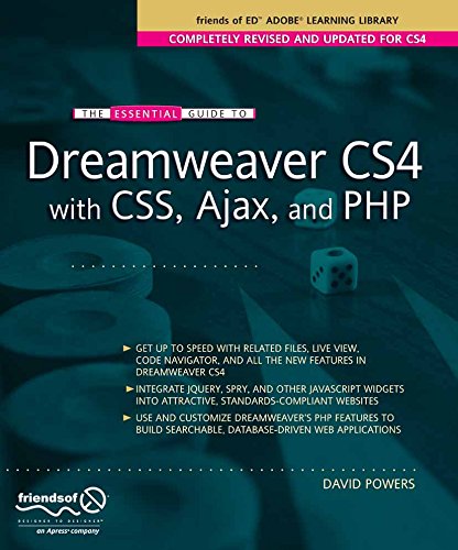 The Essential Guide to Dreamweaver CS4 with CSS, Ajax, and PHP (Essentials) (PDF/EPUB Version)