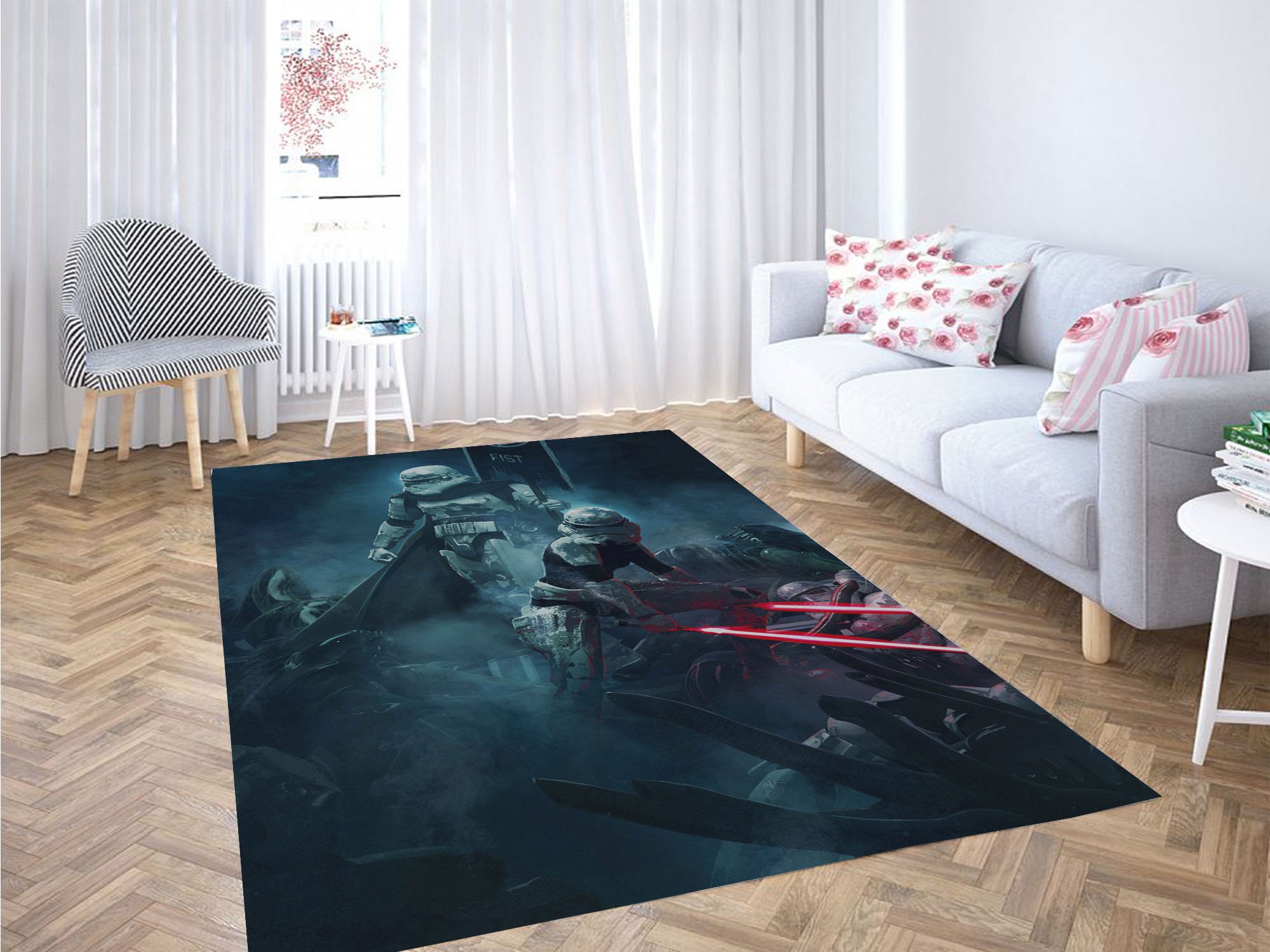 The First Imperial Order Star Wars Carpet Rectangle Rug