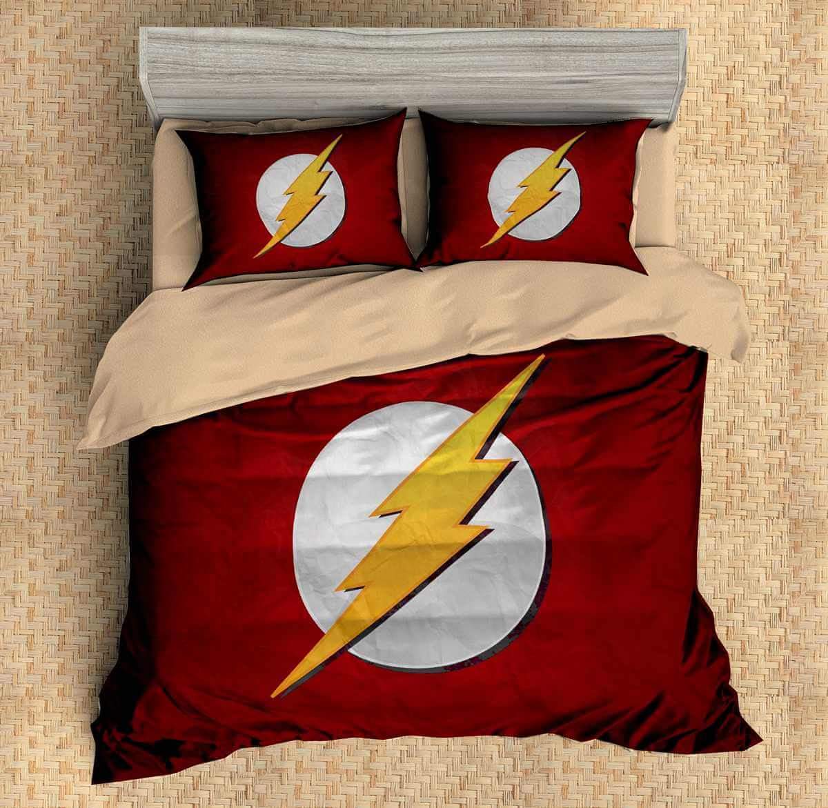 The Flash 10 3D Customized Duvet Cover Bedding Set