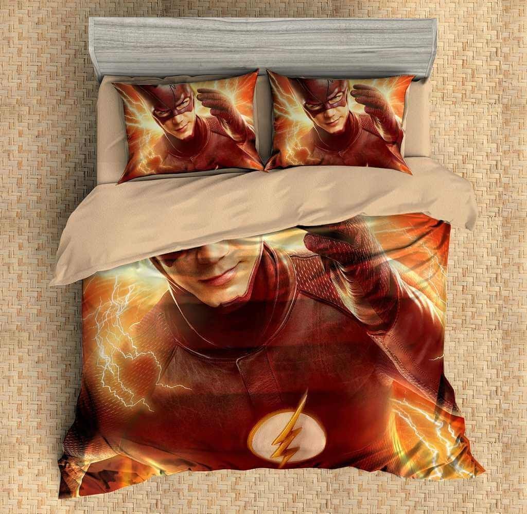The Flash 13 3D Customized Duvet Cover Bedding Set