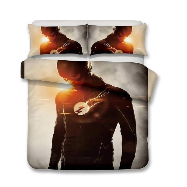 The Flash 3D Customized Duvet Cover Bedding Set