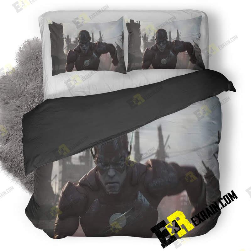 The Flash Dc Comics Wide 3D Customized Duvet Cover Bedding Set