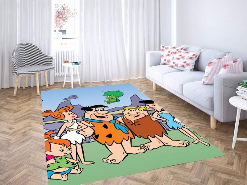 The Flinstones Character Carpet Rectangle Rug