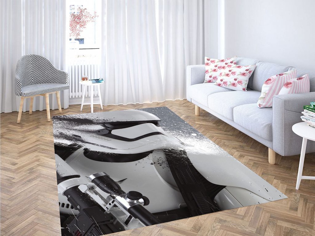 The Force Awakens Stormtroopers Living Room Modern Carpet Rectangle Rug