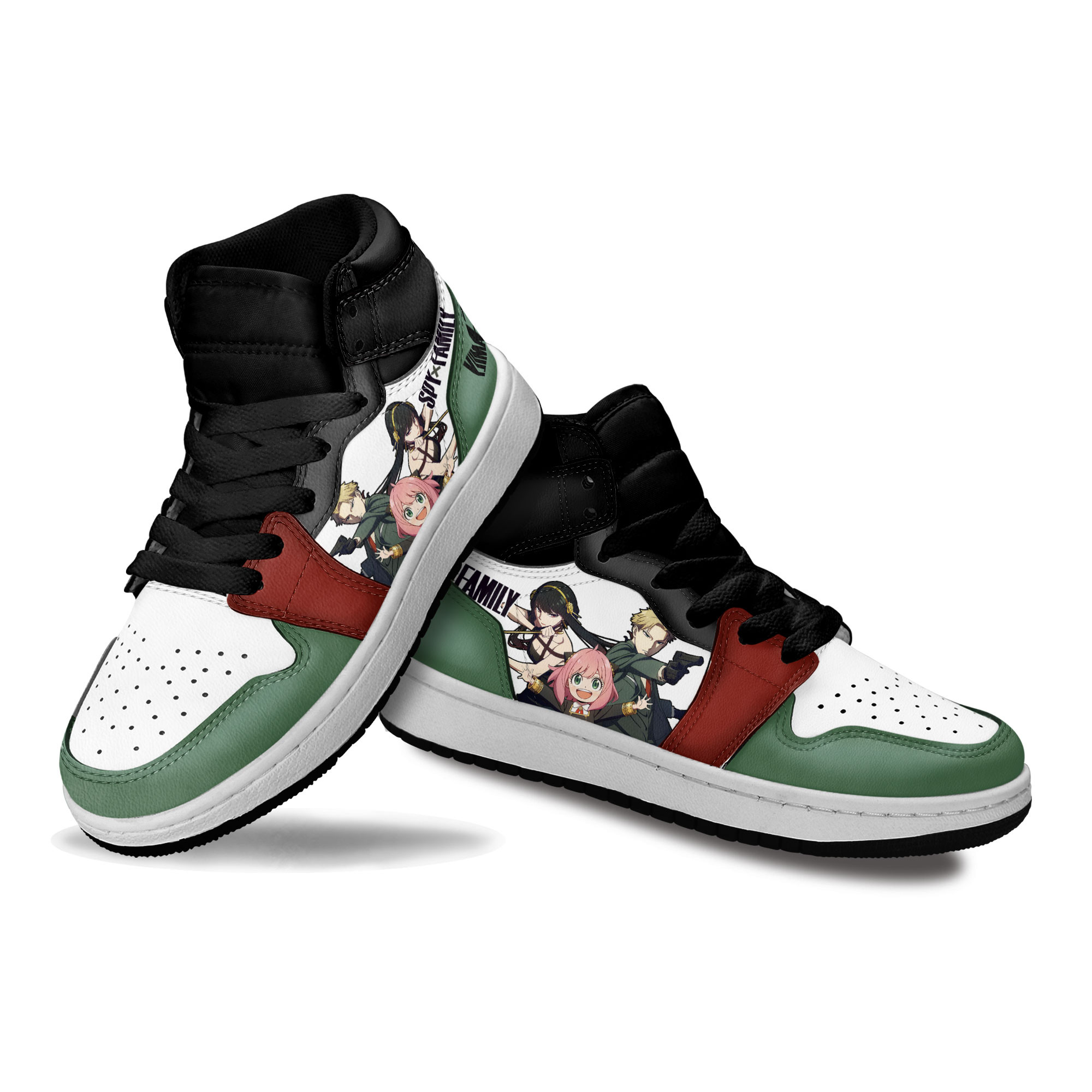The Forgers Kids Sneakers Custom Spy x Family Anime Shoes For Kids