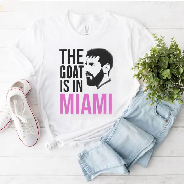 The GOAT Lionel Messi Shirts For Inter Miami FC Fans