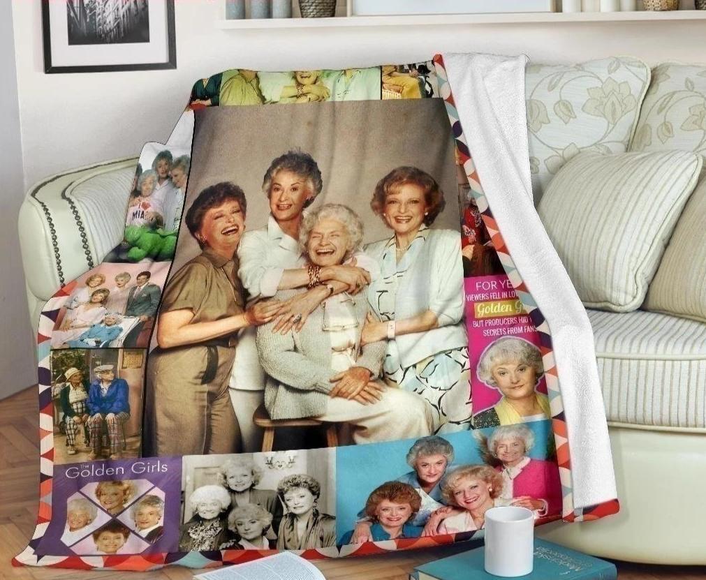 The Golden Sherpa Blanket Cozy Blanket Fleece Blanket