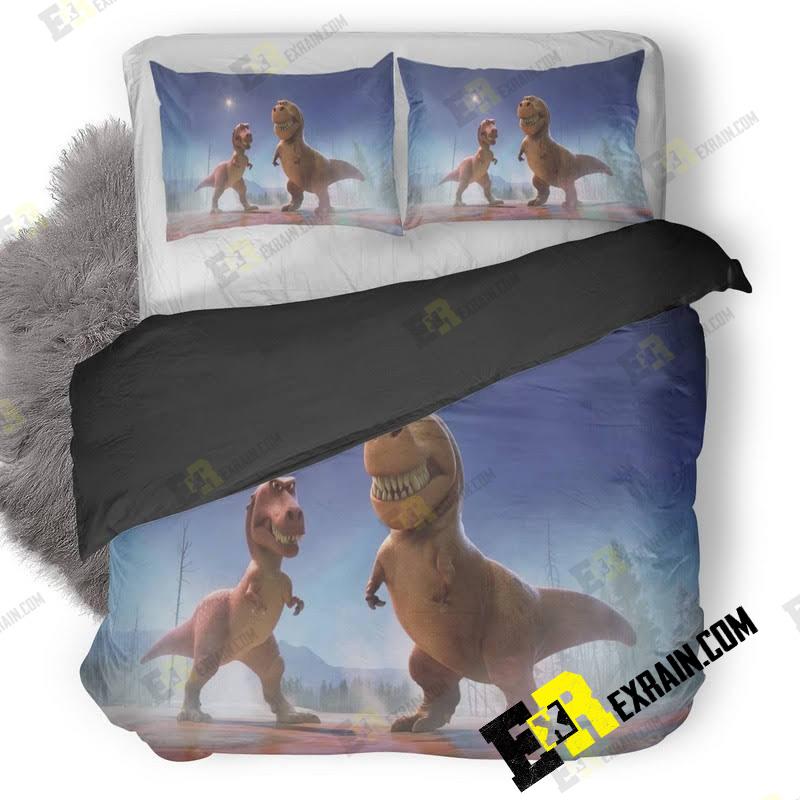 The Good Dinosaur Movie New 3D Customized Duvet Cover Bedding Set